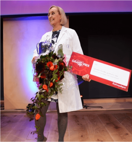 2015: PhD candidate Cecilie Gjerde won the Forsker Gran Pris in Norway (Gold final Award)